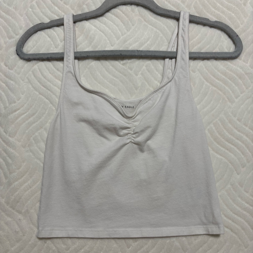 American Eagle Outfitters Classic White Tank Top